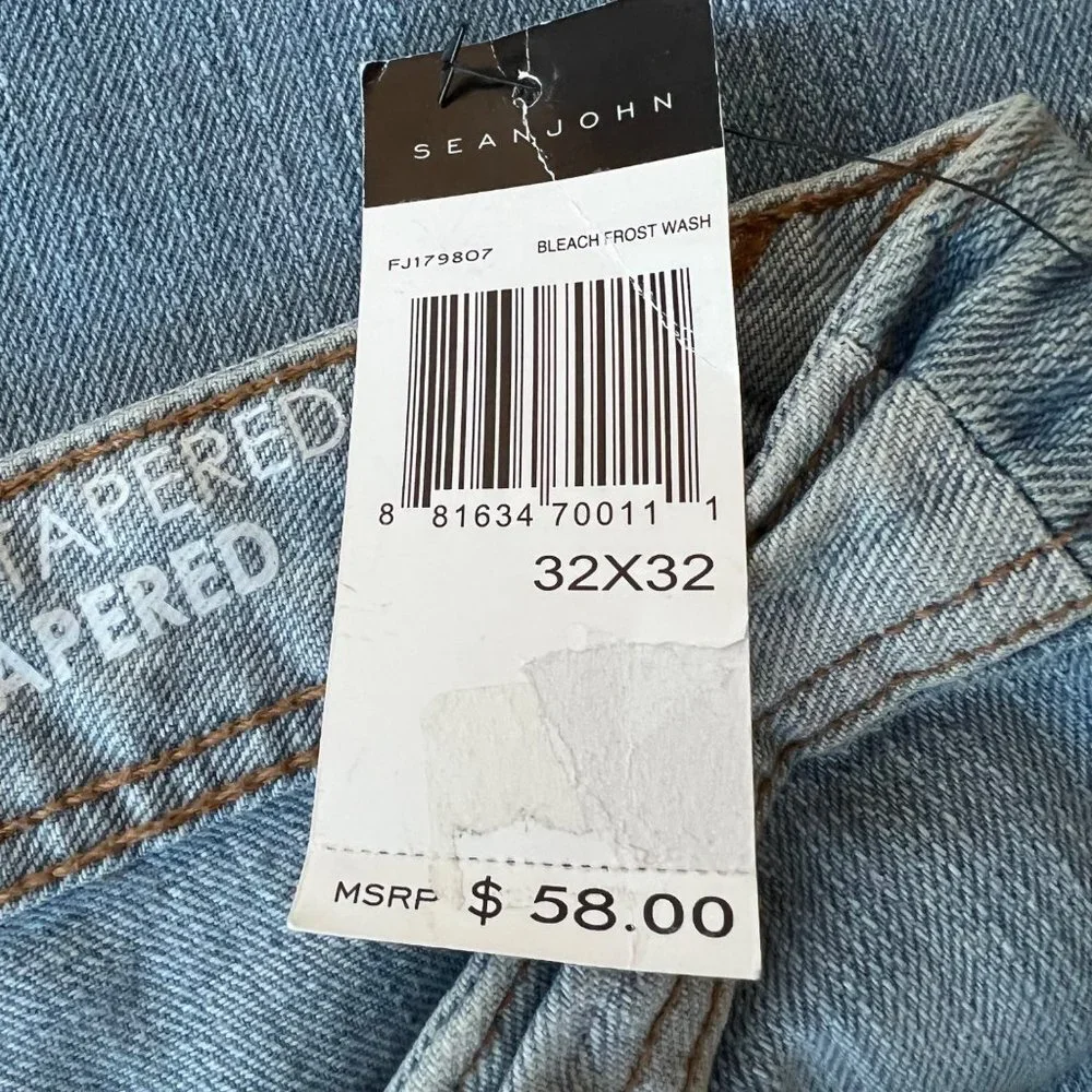 Sean John Men Relaxed Jeans Size 32x32